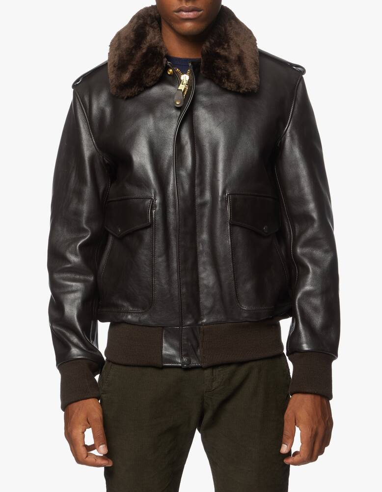 rinascente Schott Aviator usa original jacket - Brown