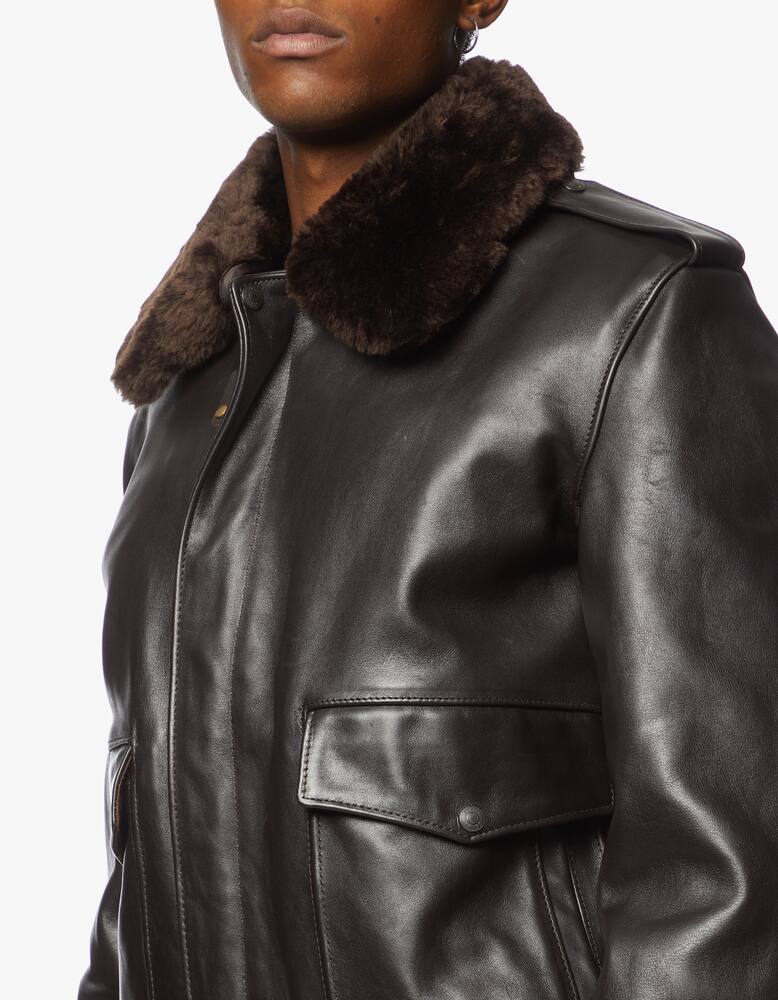 rinascente Schott Aviator usa original jacket - Brown