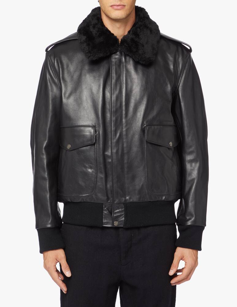 Schott Aviator usa original jacket - Black - picture 4 Schott Aviator usa original jacket - Black - picture 4