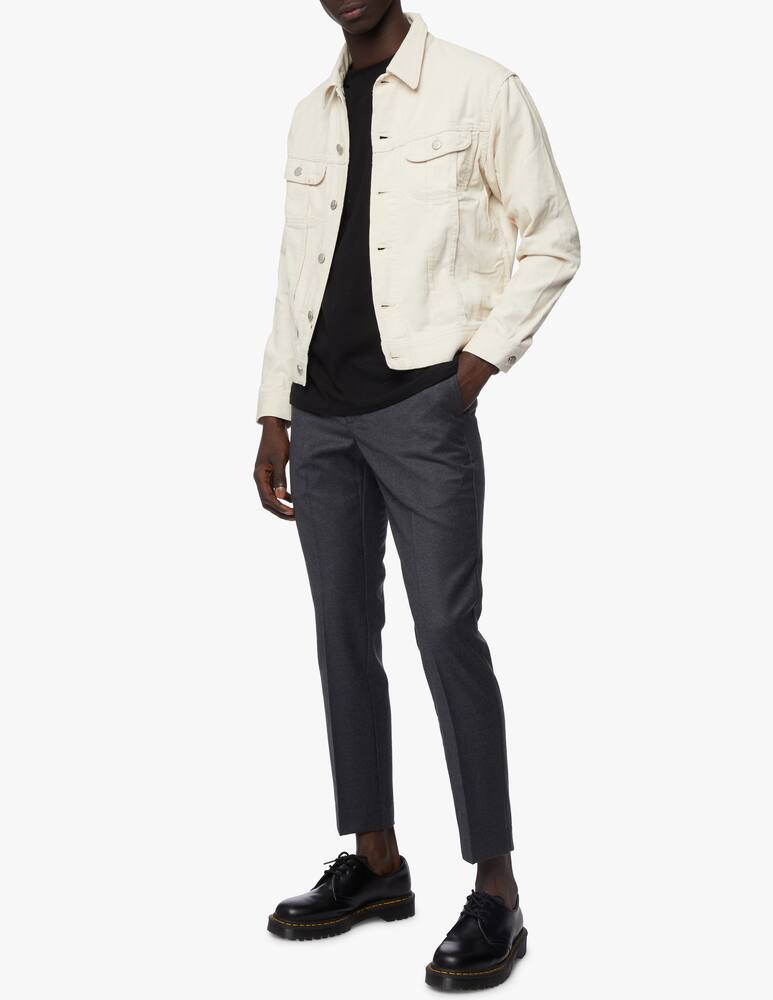 rinascente Entre Amis Flanel chino trousers with elastic band on the waist