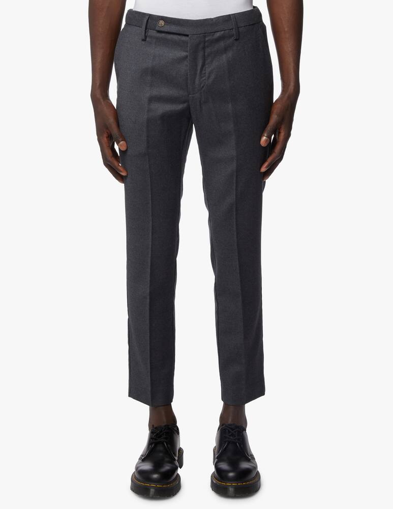 rinascente Entre Amis Flanel chino trousers with elastic band on the waist