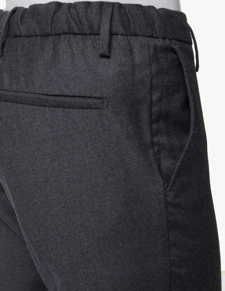 rinascente Entre Amis Flanel chino trousers with elastic band on the waist