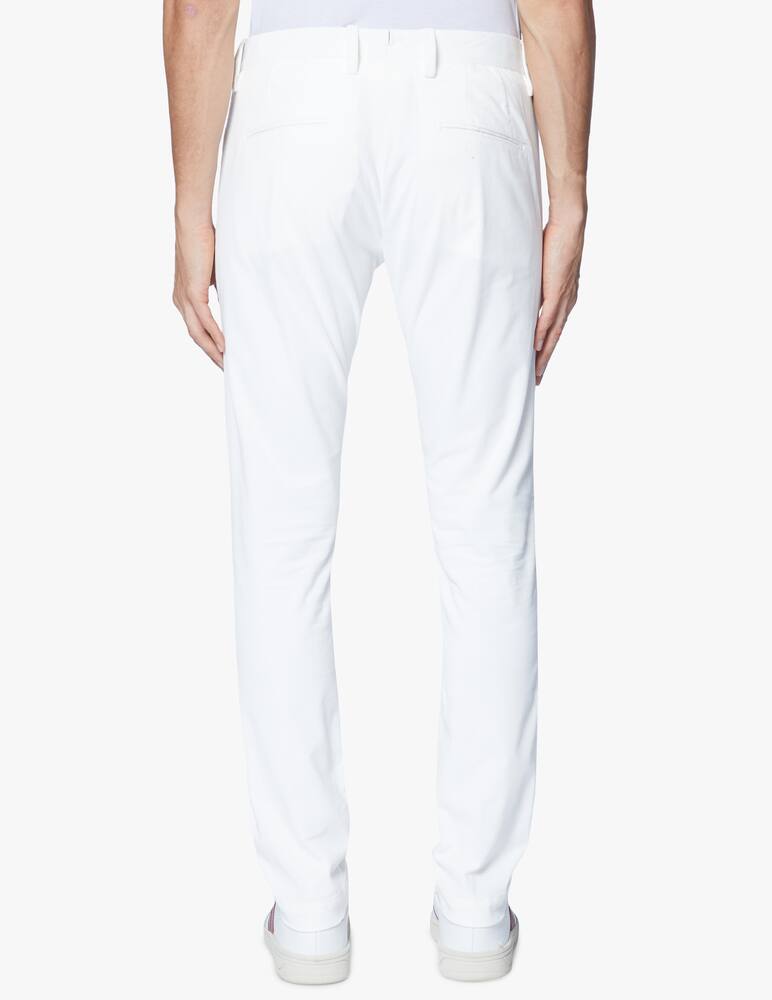 rinascente Entre Amis Pantalone chino in velluto con cinturino lungo