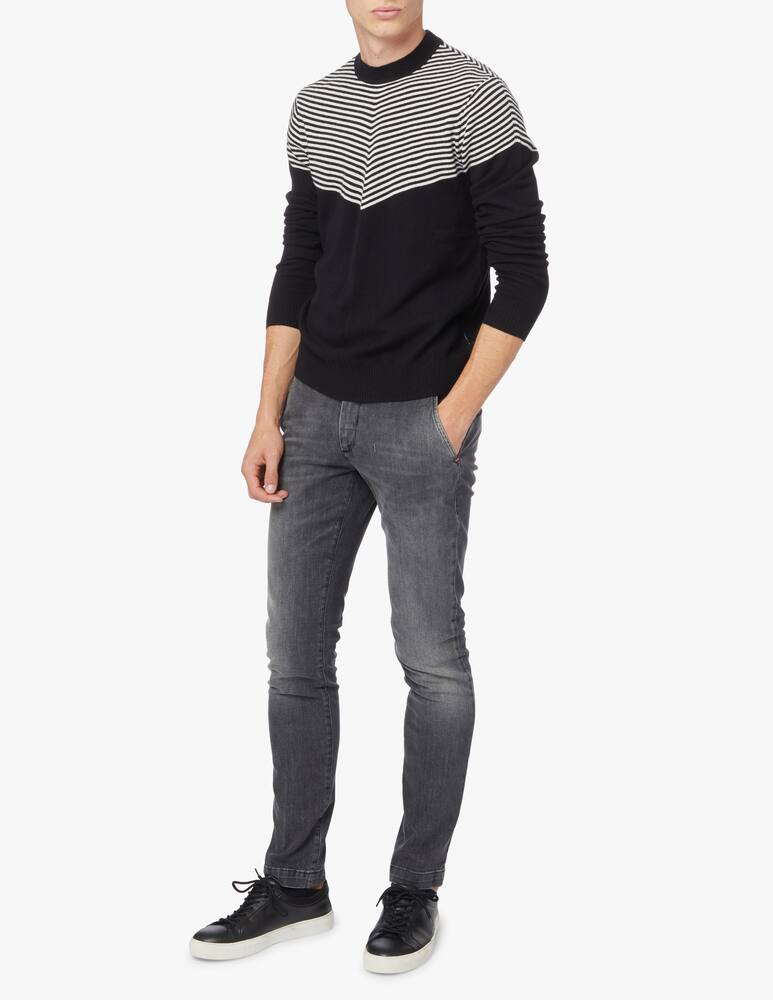 rinascente Entre Amis American pocket jeans with double welt pocket on back