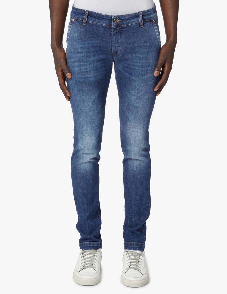 rinascente Entre Amis American pocket jeans with double welt pocket on back