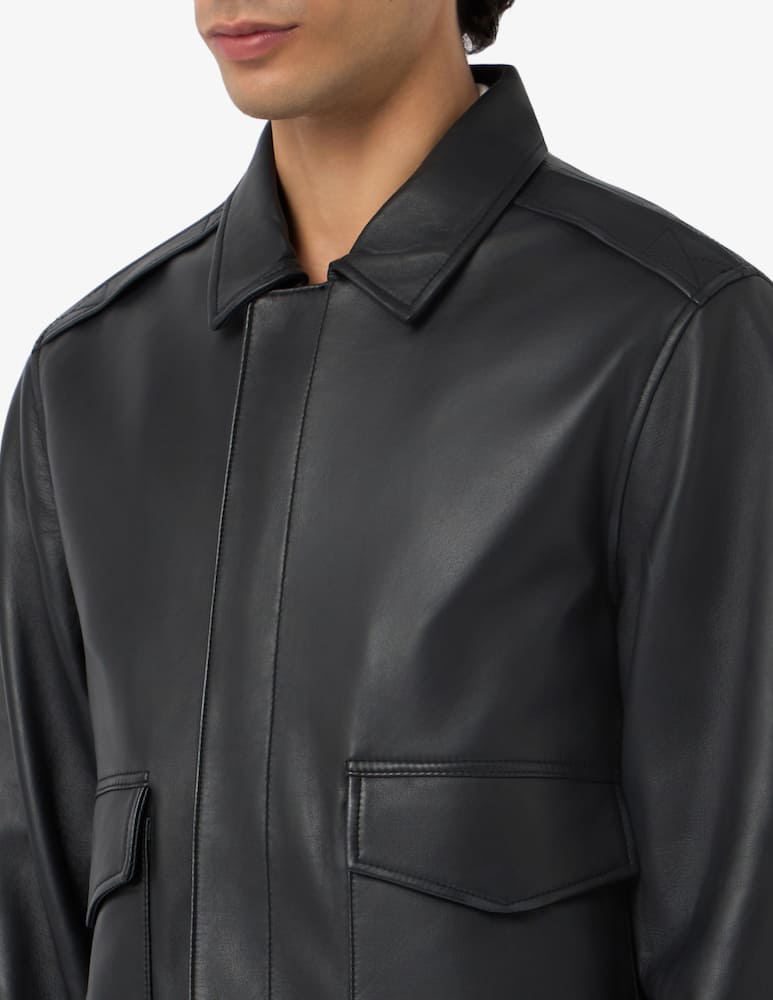 rinascente Schott Giacca bomber aviator in pelle