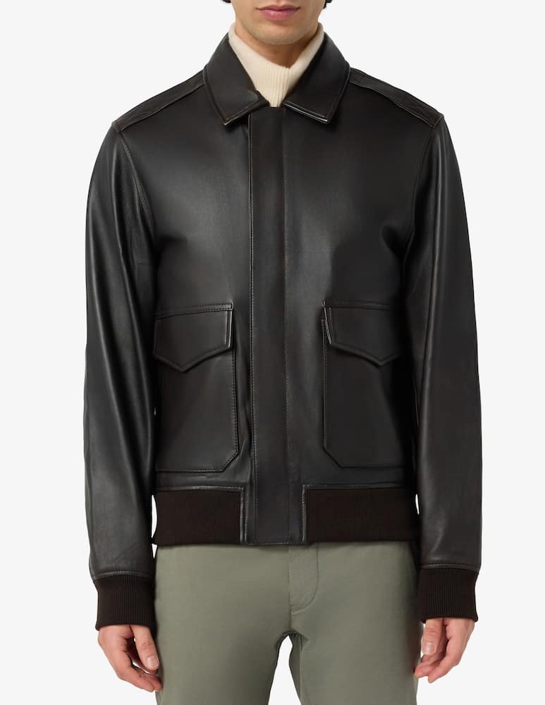 Schott Bomber aviator in pelle - immagine 1 Schott Bomber aviator in pelle - immagine 1