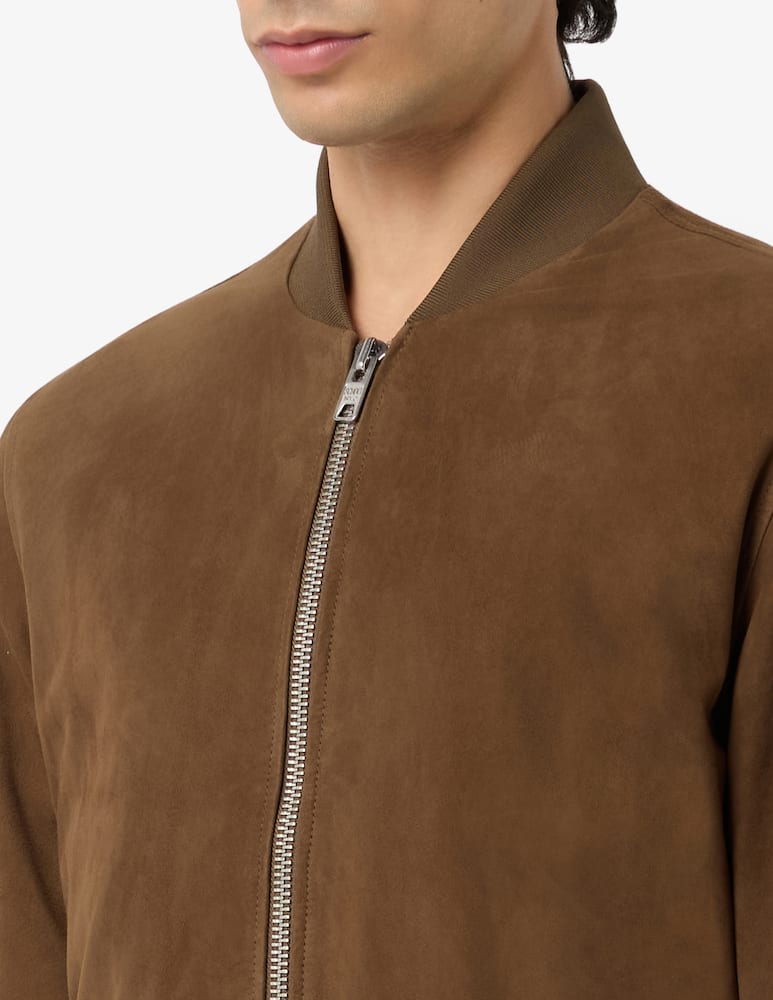 rinascente Schott Giubbotto bomber in suede
