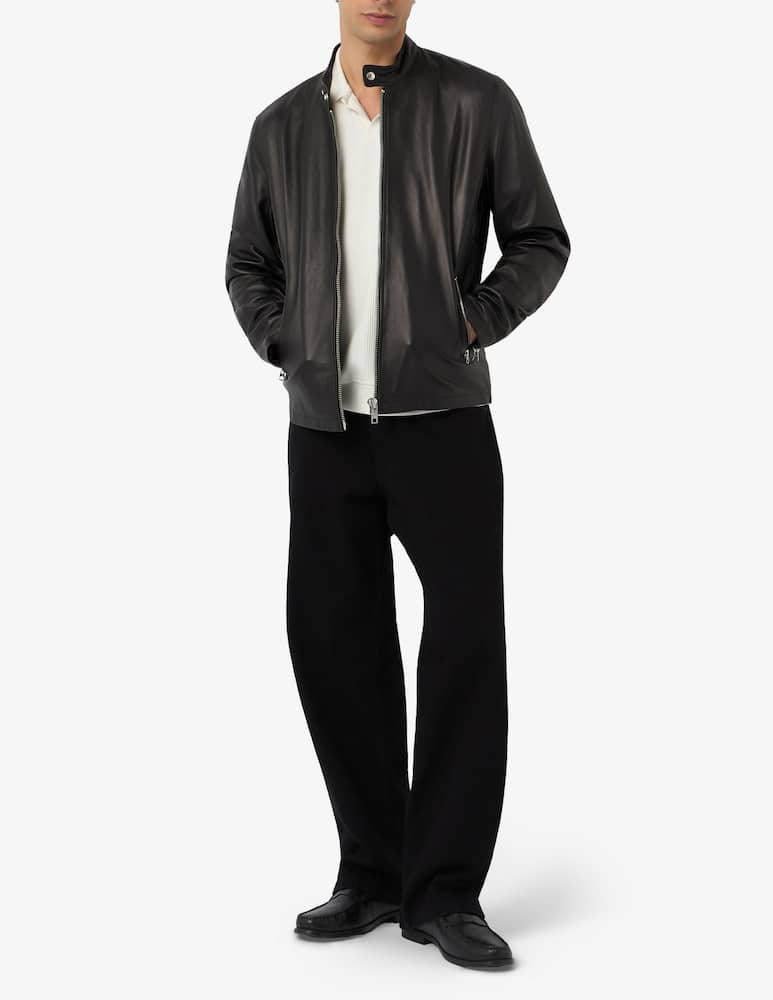 rinascente Schott Biker leather jacket