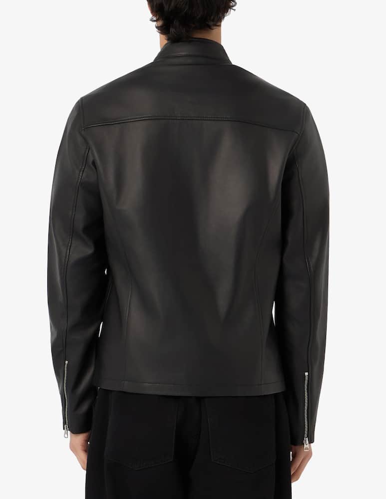 rinascente Schott Biker leather jacket