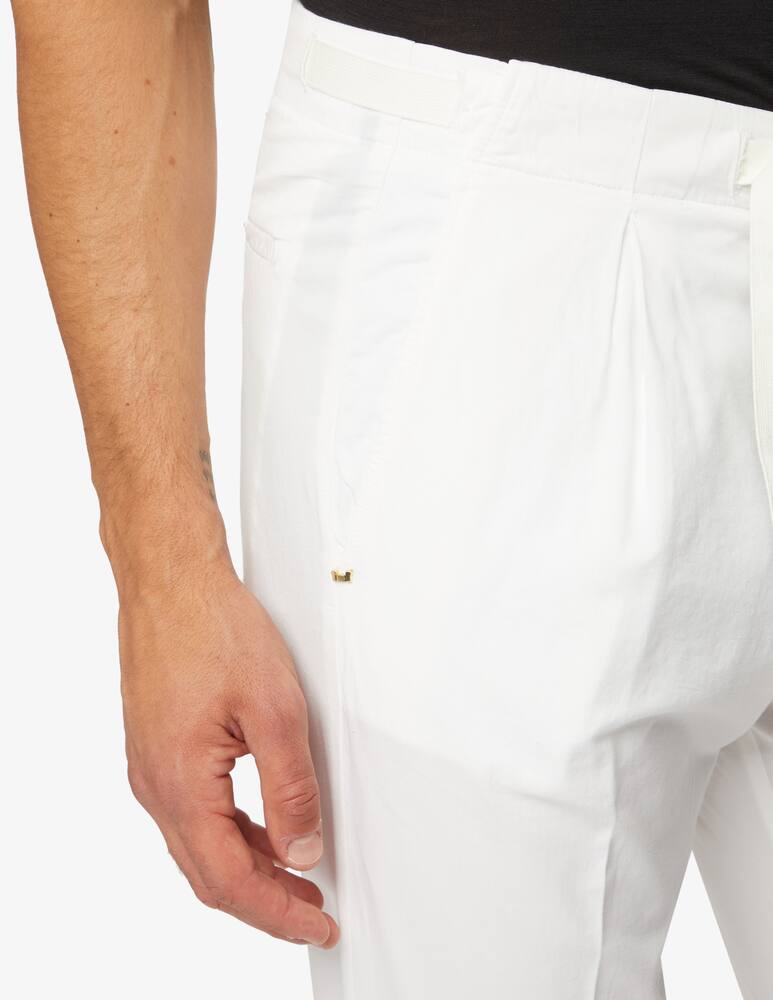 rinascente Entre Amis Pantalone coulisse leggero - bianco
