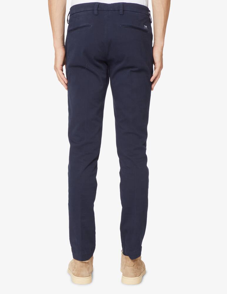 rinascente Entre Amis Classic gabardine pant - Blue