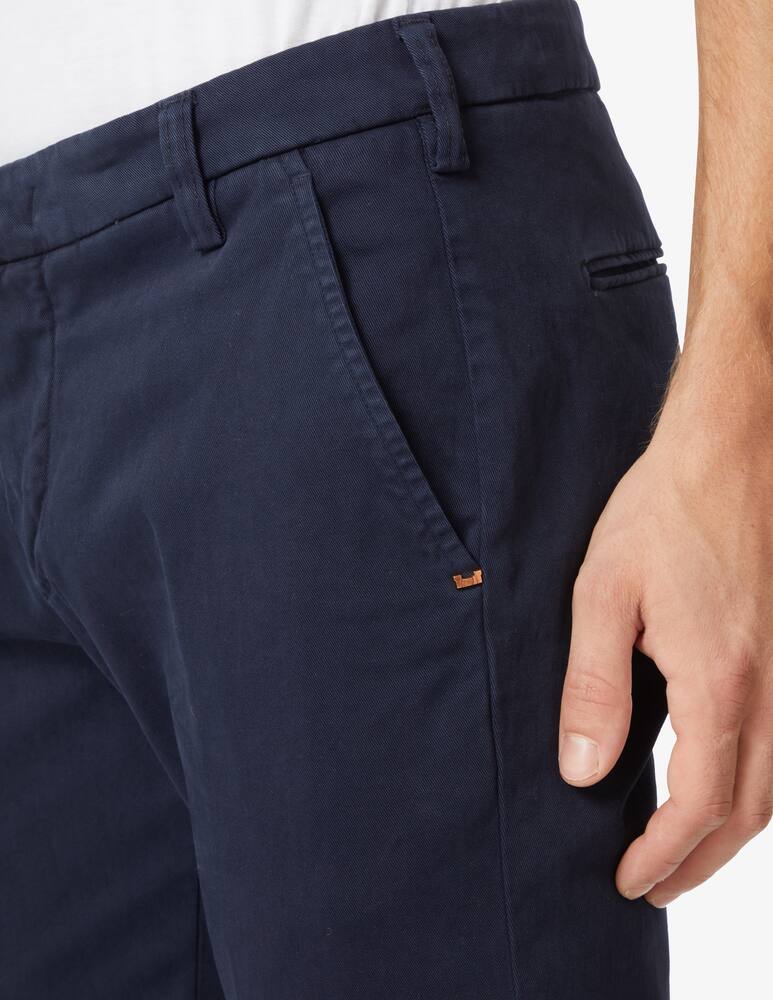 rinascente Entre Amis Classic gabardine pant - Blue