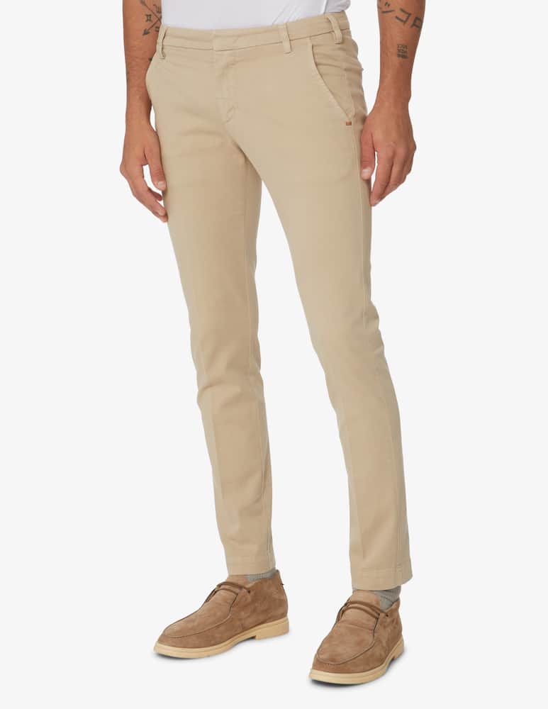 rinascente Entre Amis Classic gabardine pant - Beige