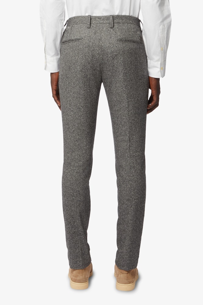 Entre Amis Pantalone in lana con pince - Grigio - immagine 3 Entre Amis Pantalone in lana con pince - Grigio - immagine 3