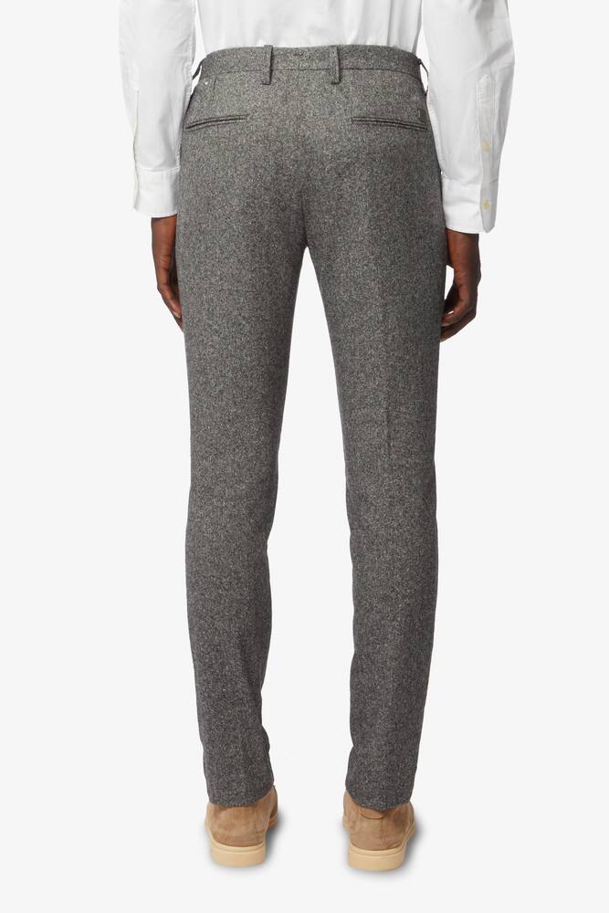 rinascente Entre Amis Pantalone in lana con pince - Grigio