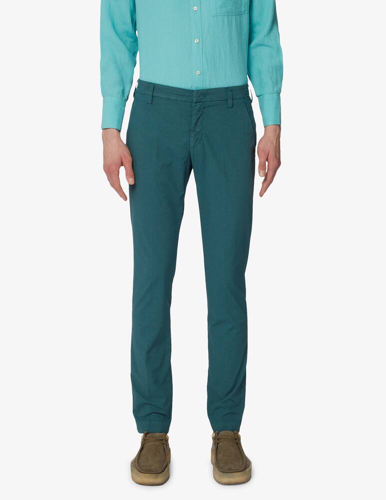 rinascente Entre Amis Pantaloni chino microstruttura 