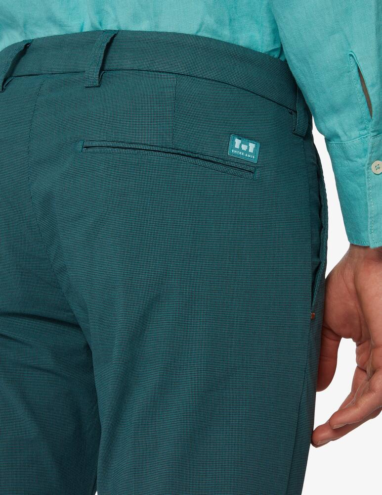 rinascente Entre Amis Pantaloni chino microstruttura 