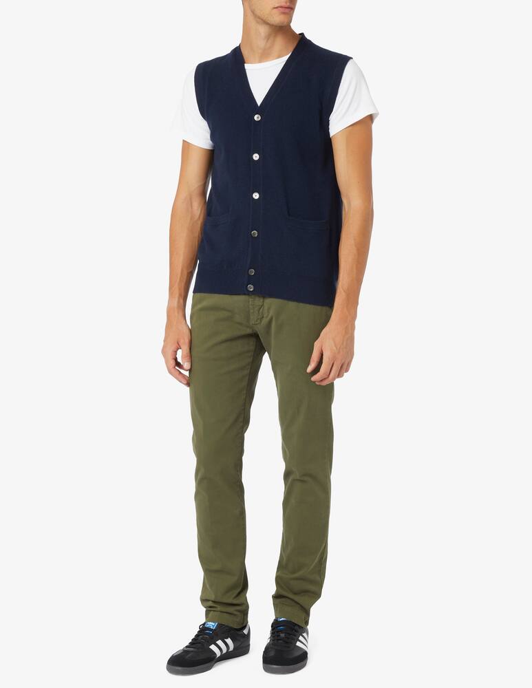 rinascente Entre Amis Pantaloni chino tela di lana