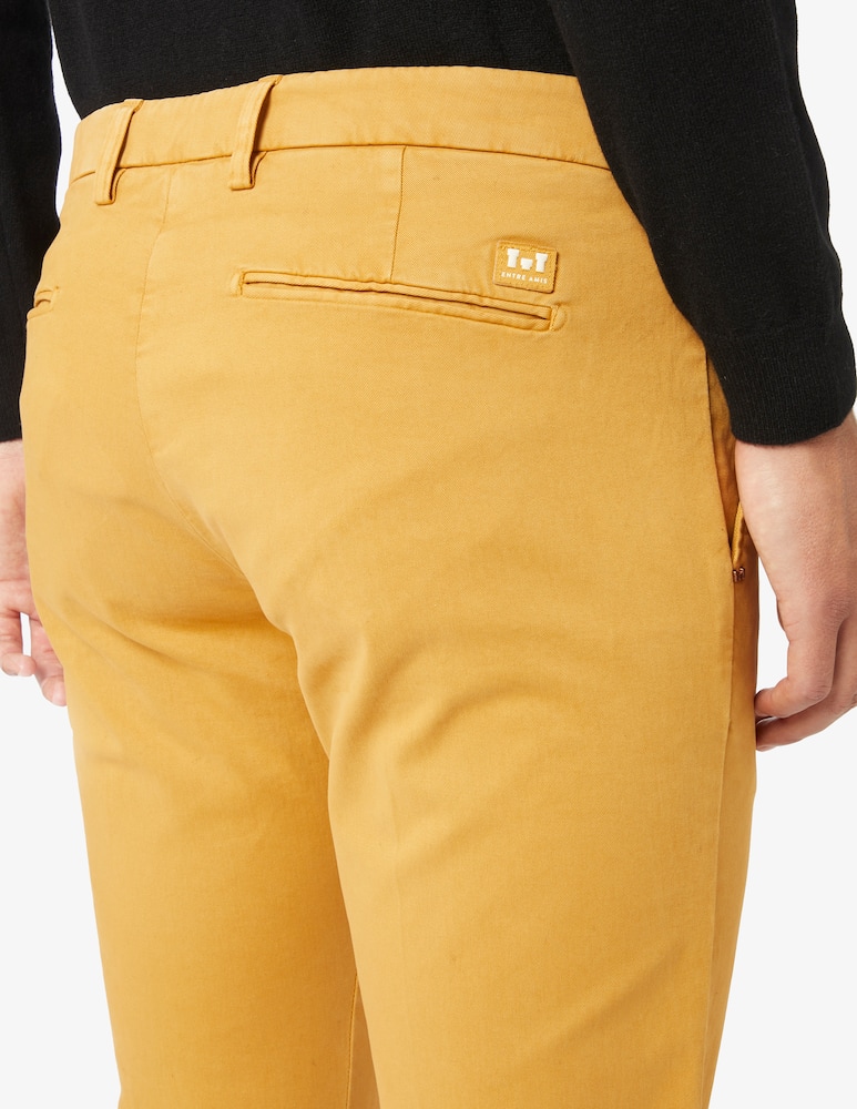 rinascente Entre Amis Cotton chino trousers