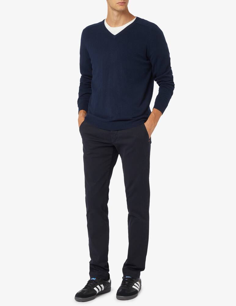 rinascente Entre Amis Pantaloni chino tela di lana