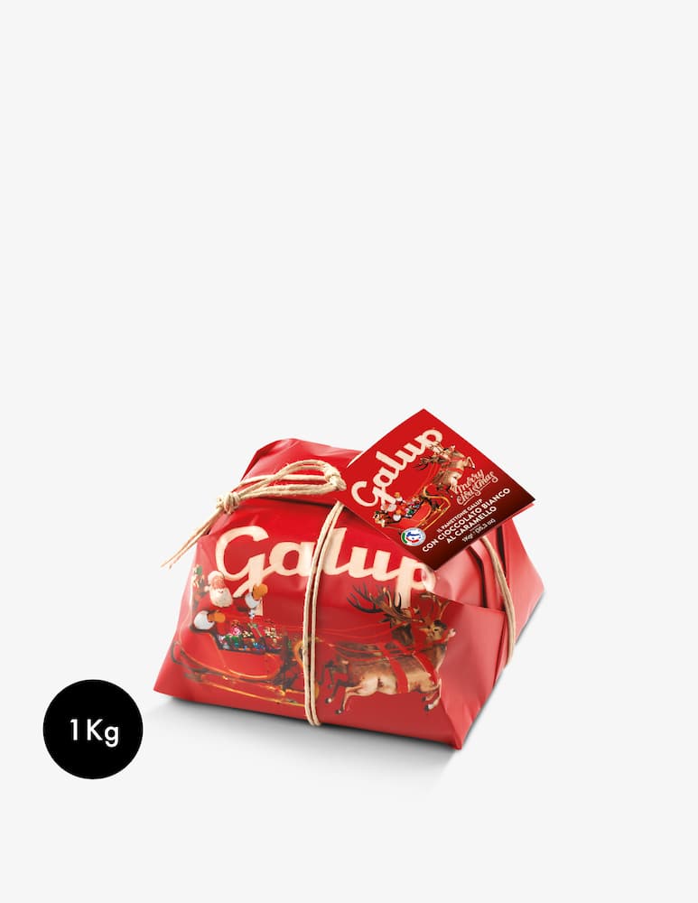 rinascente Galup Panettone Gran Galup Con Ciocc. Bianco al Caramello 1kg