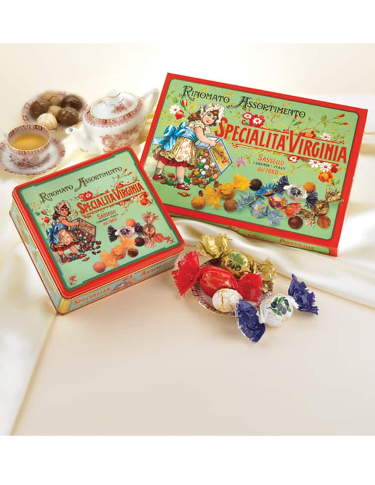 Amaretti Virginia Assorted bakery product cardboard box - picture 1 Amaretti Virginia Assorted bakery product cardboard box - picture 1