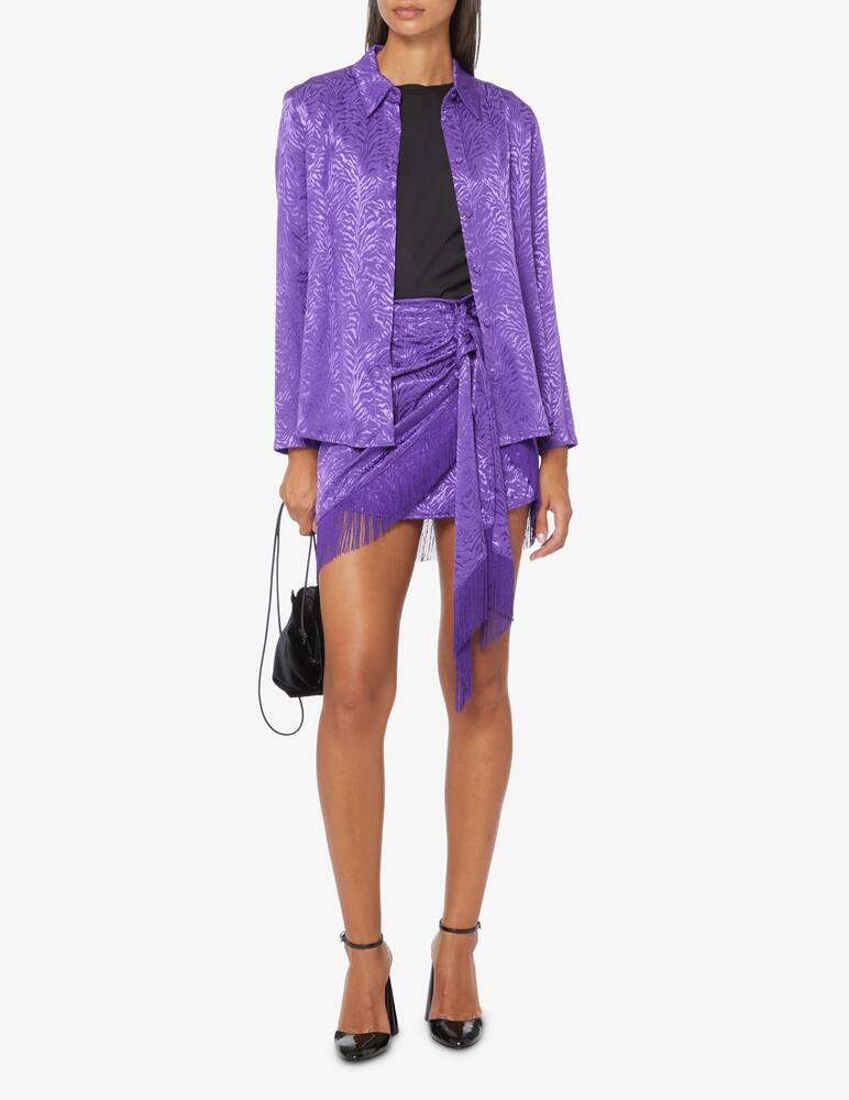 rinascente HAVEONE Camicia a manica lunga stampa - Viola