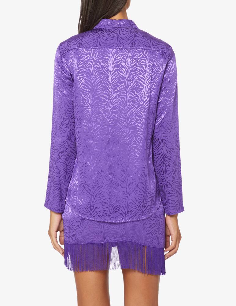 rinascente HAVEONE Camicia a manica lunga stampa - Viola