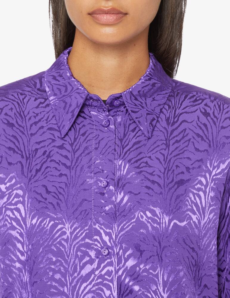rinascente HAVEONE Camicia a manica lunga stampa - Viola