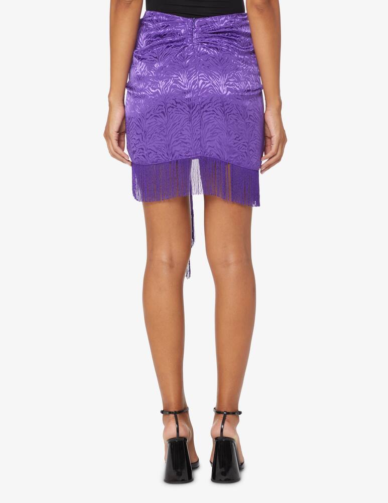HAVEONE Gonna con frange - Viola - immagine 3 HAVEONE Gonna con frange - Viola - immagine 3