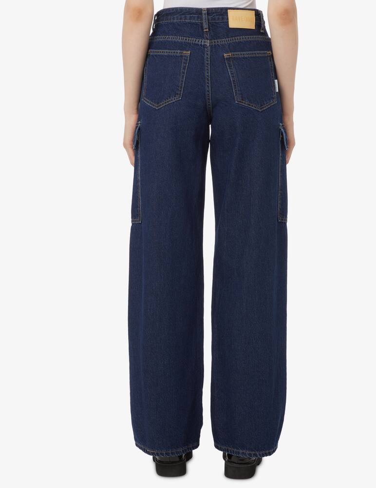 rinascente HAVEONE Multi pocket cargo jeans - Blue