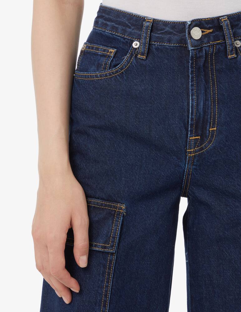 rinascente HAVEONE Multi pocket cargo jeans - Blue