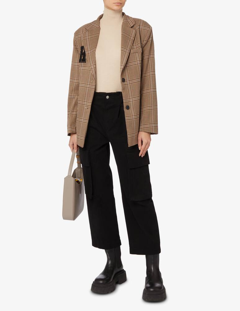 HAVEONE High rise cargo pants - Black - picture 1 HAVEONE High rise cargo pants - Black - picture 1
