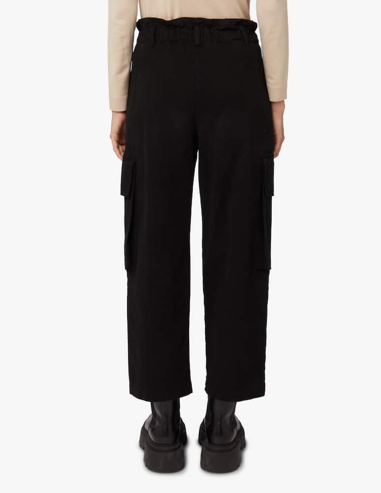 HAVEONE High rise cargo pants - Black - picture 3 HAVEONE High rise cargo pants - Black - picture 3
