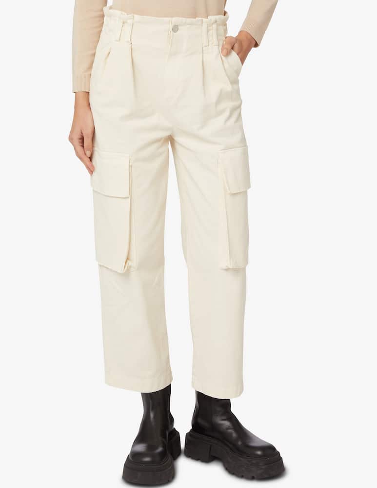 rinascente HAVEONE High rise cargo pants - Beige