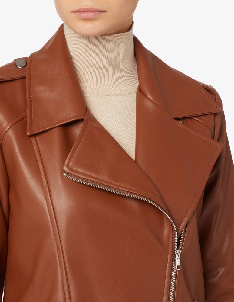 rinascente HAVEONE Giacca in similpelle over - Marrone