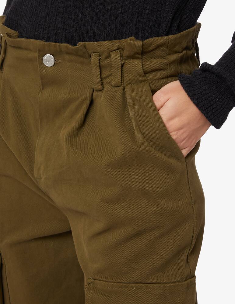 rinascente HAVEONE Pantalone cargo a vita alta - Oliva