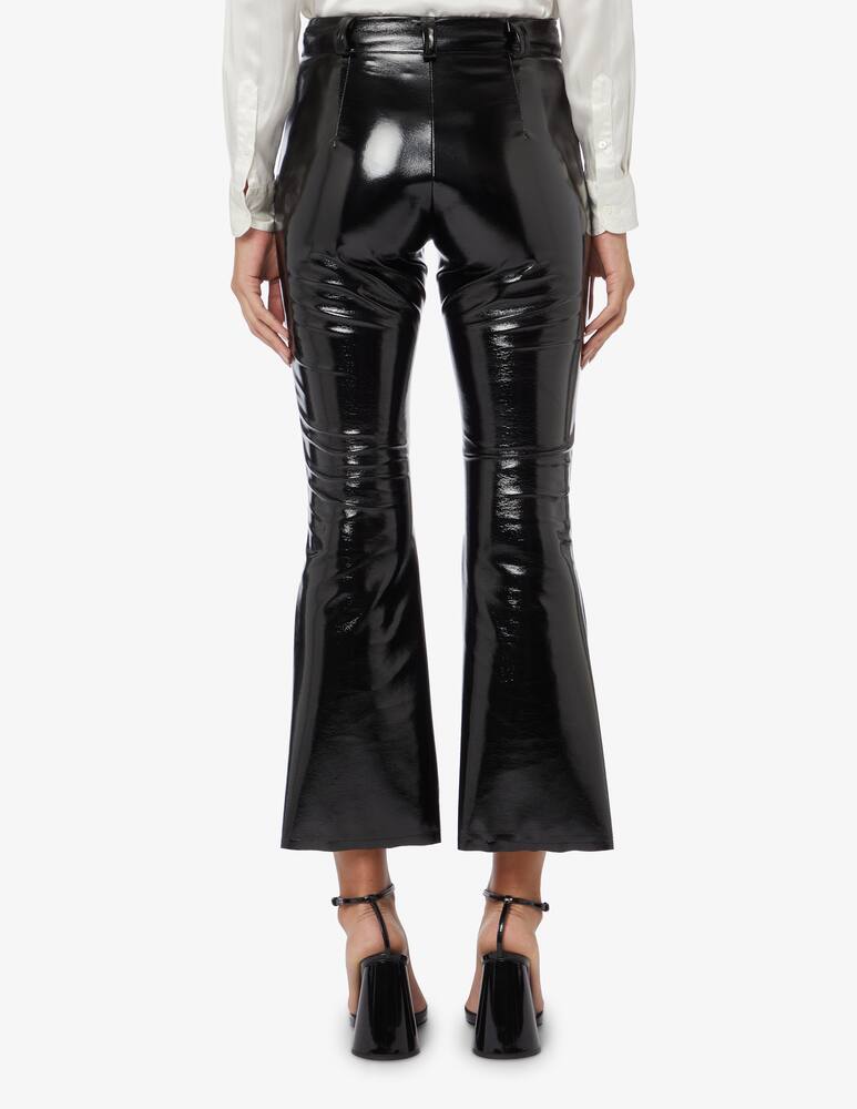rinascente HAVEONE Shiny leather trousers