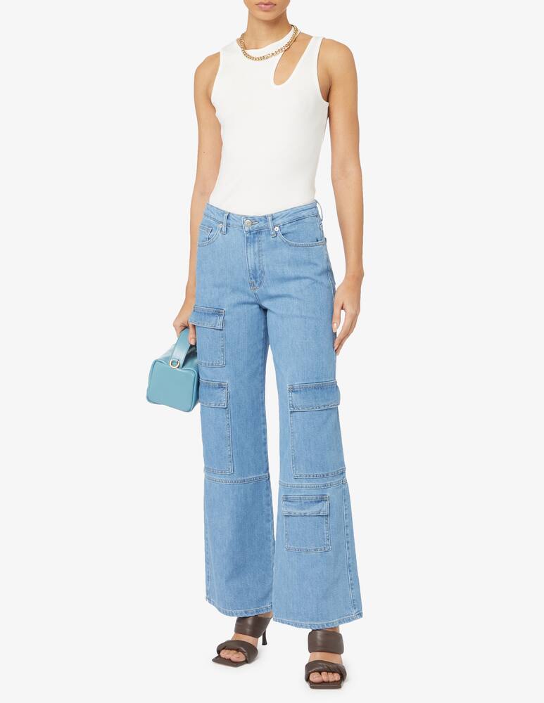 rinascente HAVEONE Highwaist cargo denim