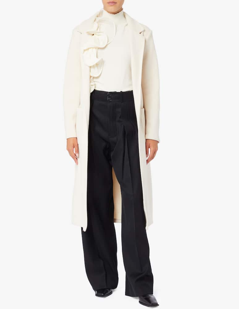 rinascente HAVEONE Coat with pockets and belt