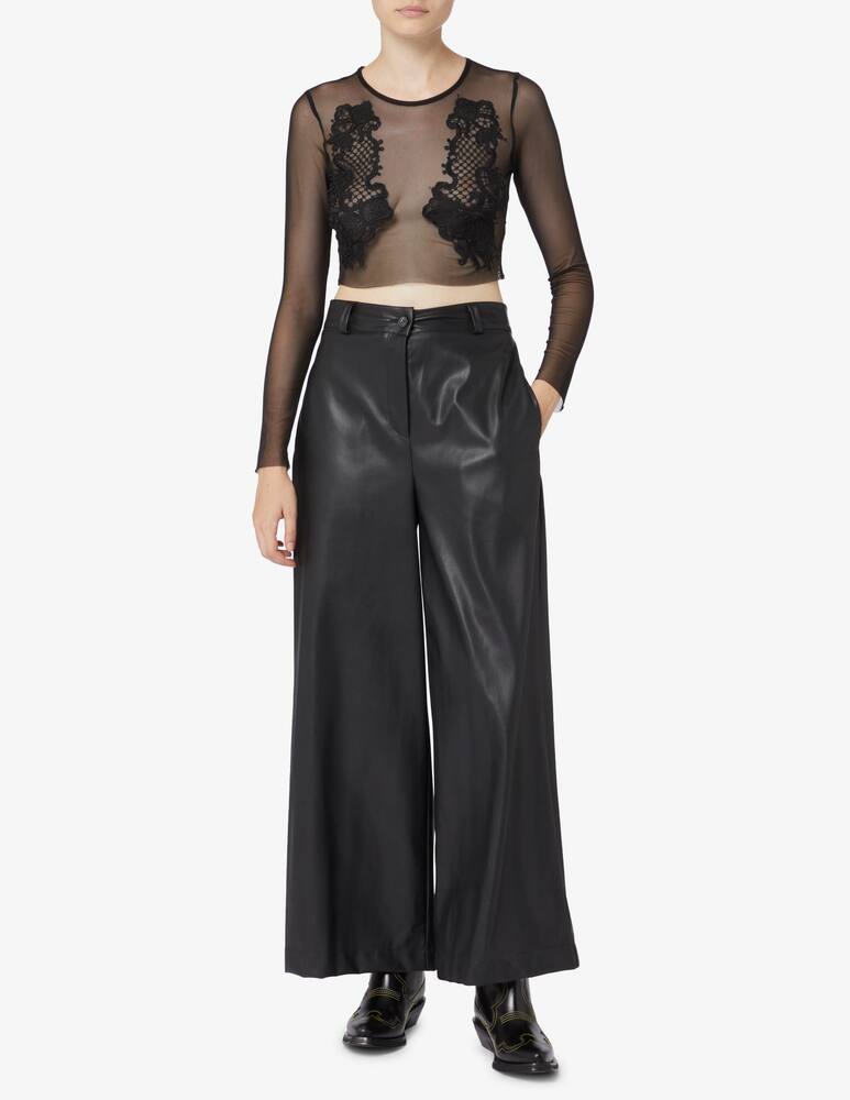 rinascente HAVEONE Lace patch sweater