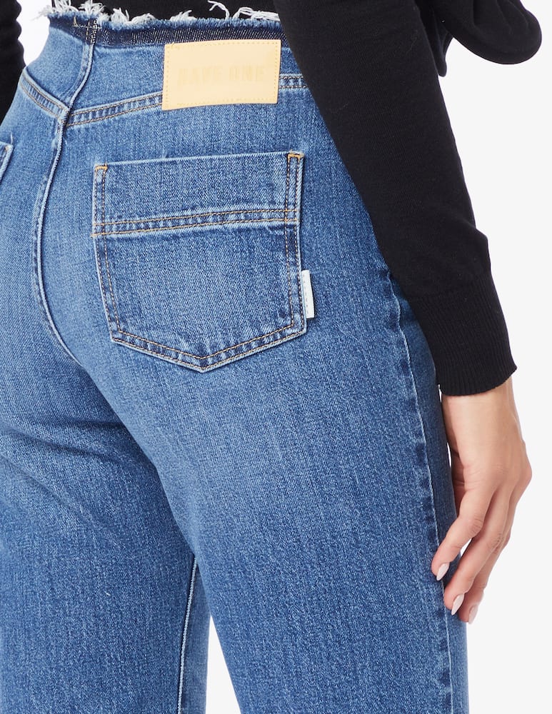 rinascente HAVEONE Fringed waist trousers