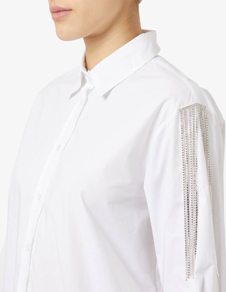 rinascente HAVEONE Shirts with shoulder rhinestones