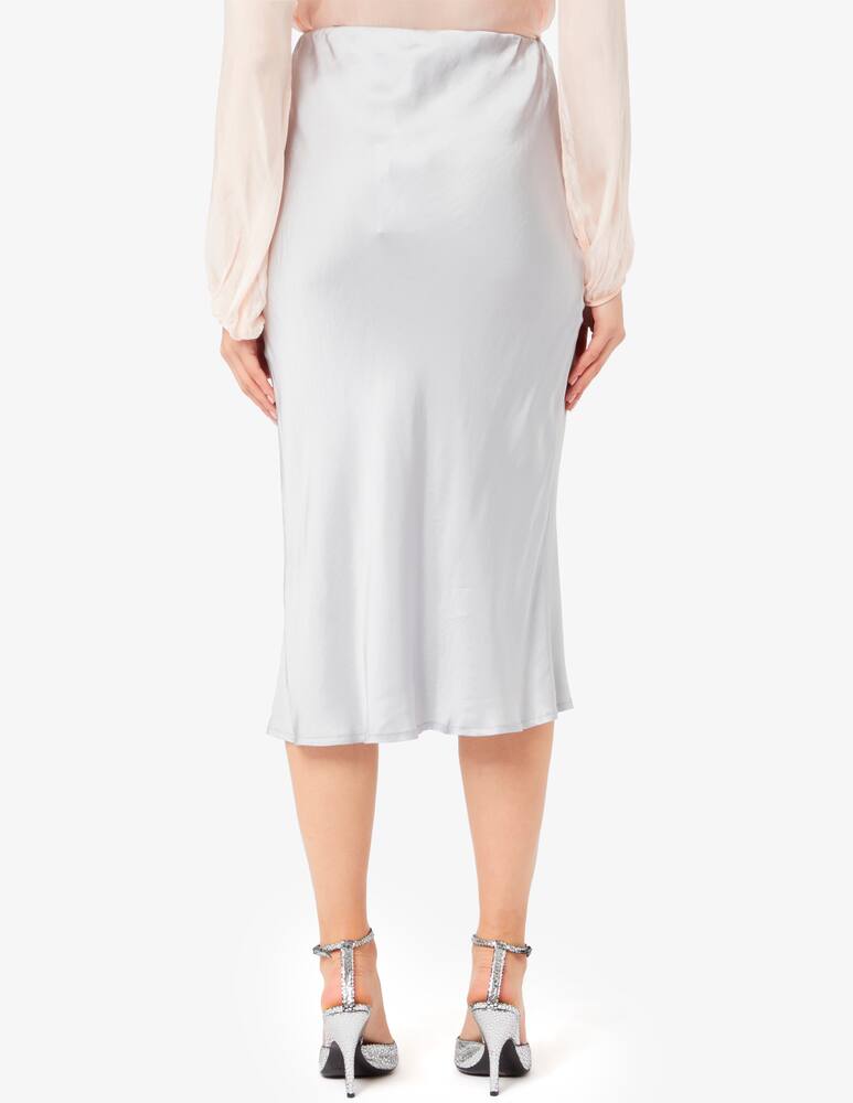 HAVEONE Long satin skirt - picture 3 HAVEONE Long satin skirt - picture 3