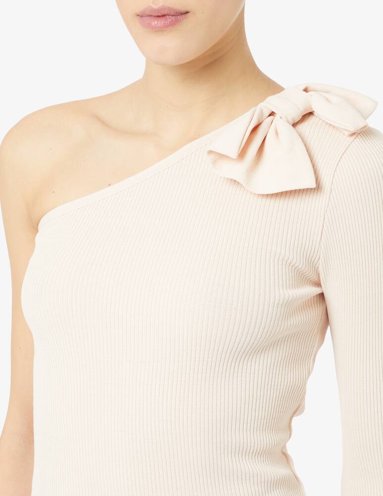 rinascente HAVEONE Maglia monospalla fiocco