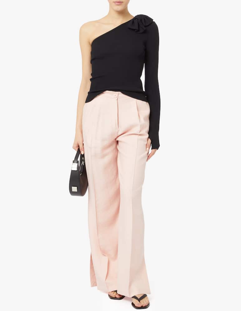 HAVEONE Bow one-shoulder sweater - picture 2 HAVEONE Bow one-shoulder sweater - picture 2