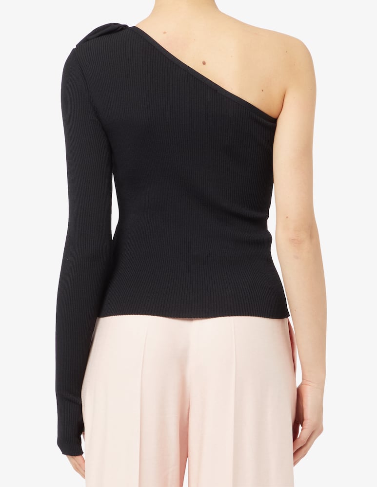 HAVEONE Bow one-shoulder sweater - picture 3 HAVEONE Bow one-shoulder sweater - picture 3