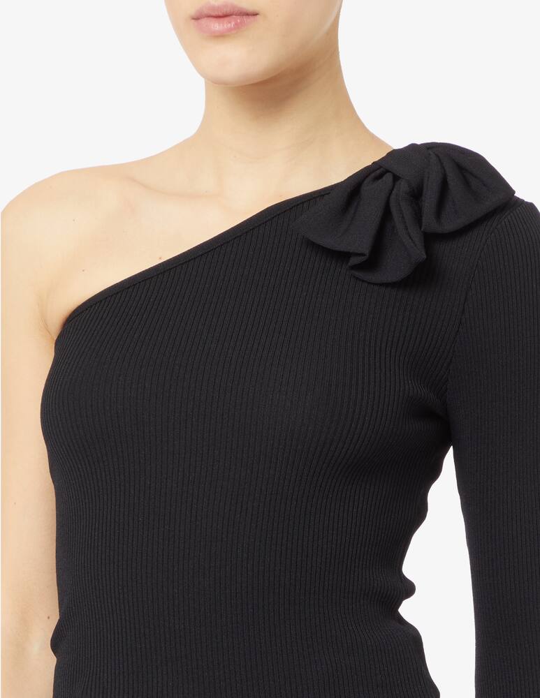 rinascente HAVEONE Maglia monospalla fiocco