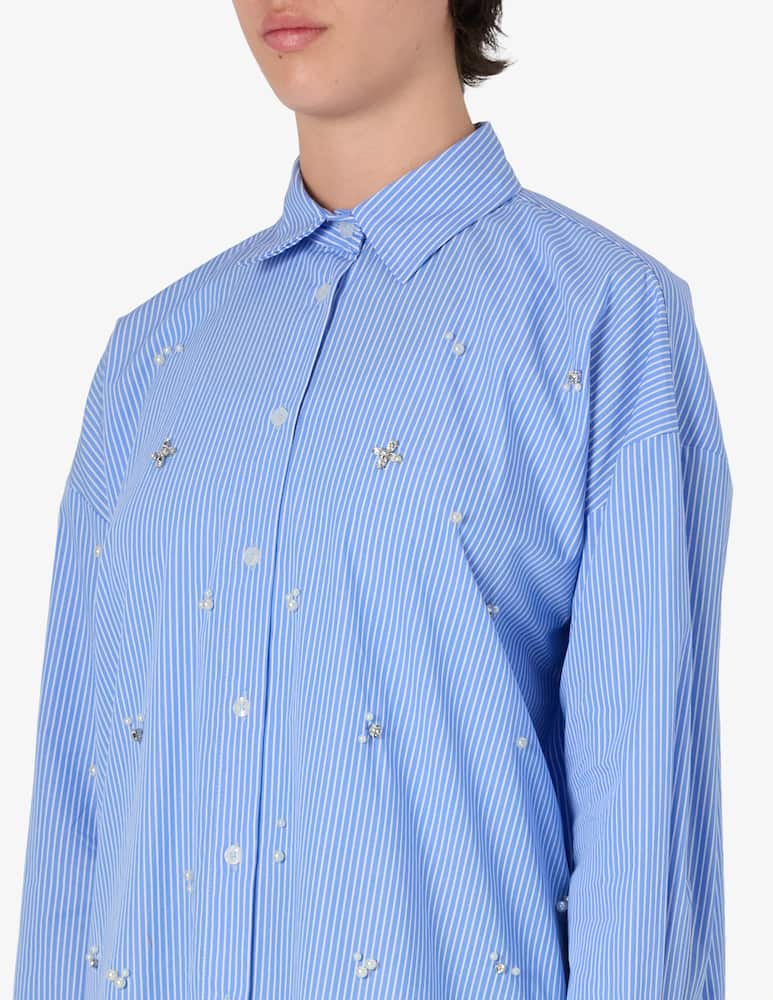 rinascente HAVEONE Pearl embellished shirt